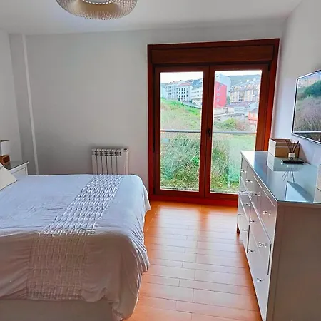 Piso Playa De Lägenhet Malpica